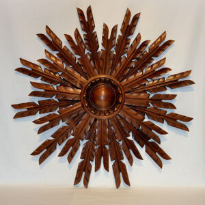 Wood carving Sun