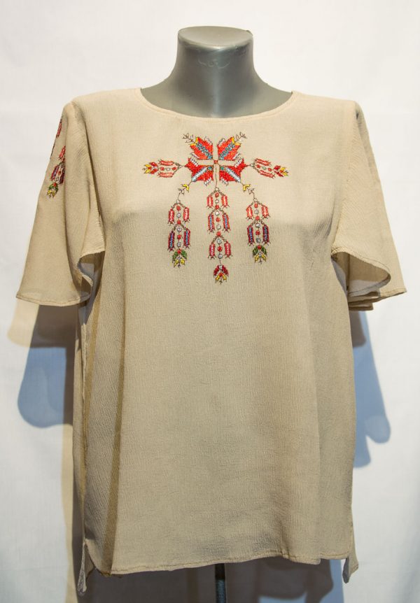 hand embroidered women's blouse