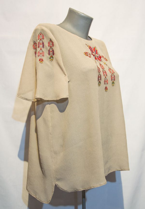 hand embroidered women's blouse