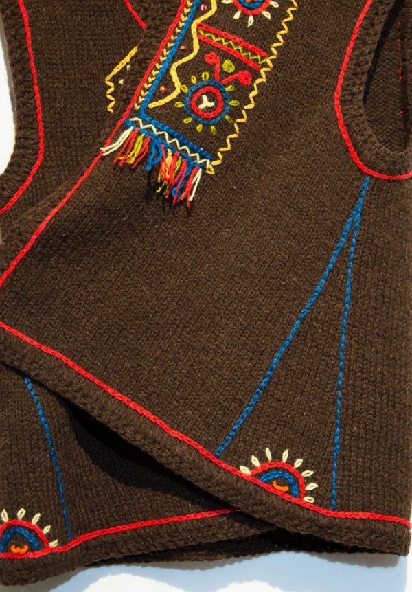 hand made bulgarian kniting vest