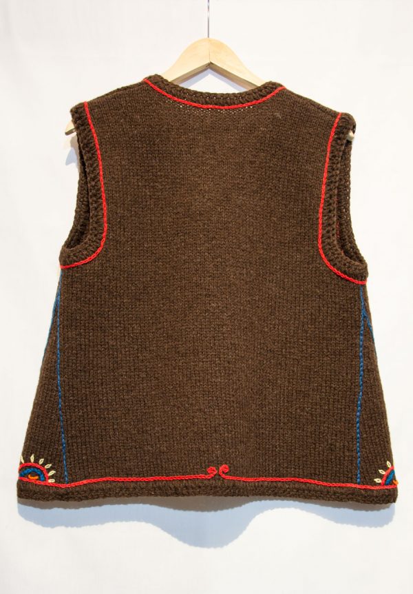 hand made bulgarian kniting vest