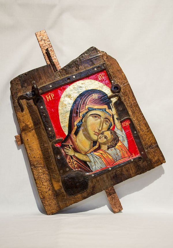 two-sided orthodox icon Jesus Christ