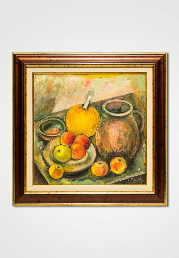 oil painting still life