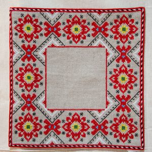 andmade bulgarian embroidery serviette