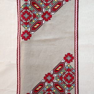 handmade bulgarian embroidery serviette
