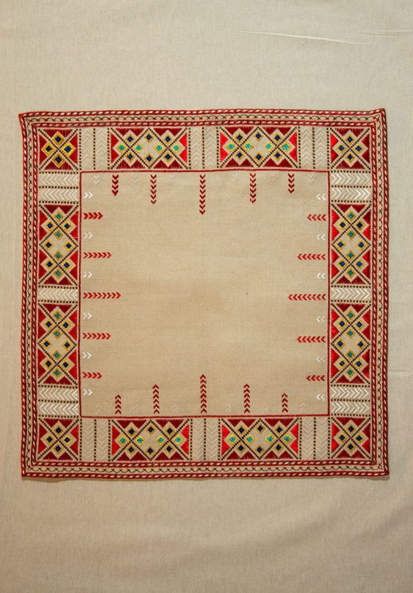 handmade bulgarian embroidery serviette