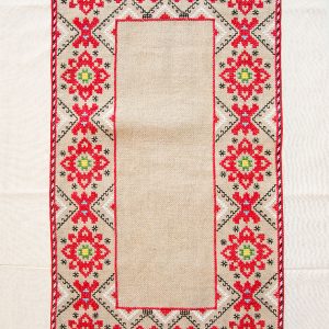 handmade bulgarian embroidery serviette