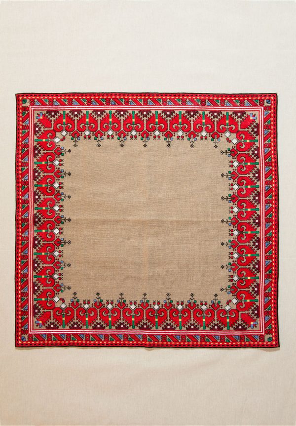 handmade bulgarian embroidery serviette