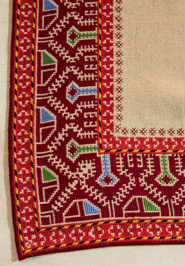 handmade bulgarian embroidery serviette