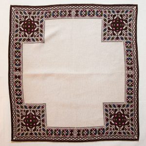 handmade bulgarian embroidery serviette