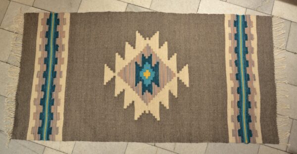 Gray rug